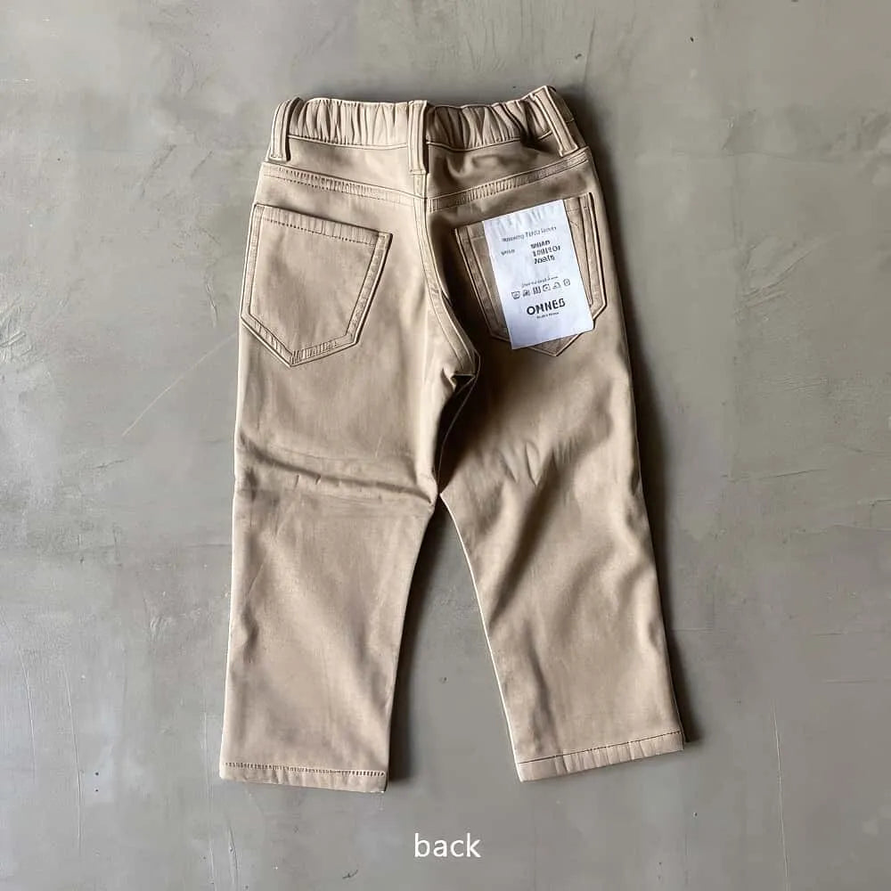 Kids Raised Back Bonding Pants